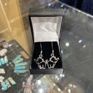 Elephant Sterling Silver Earrings_1